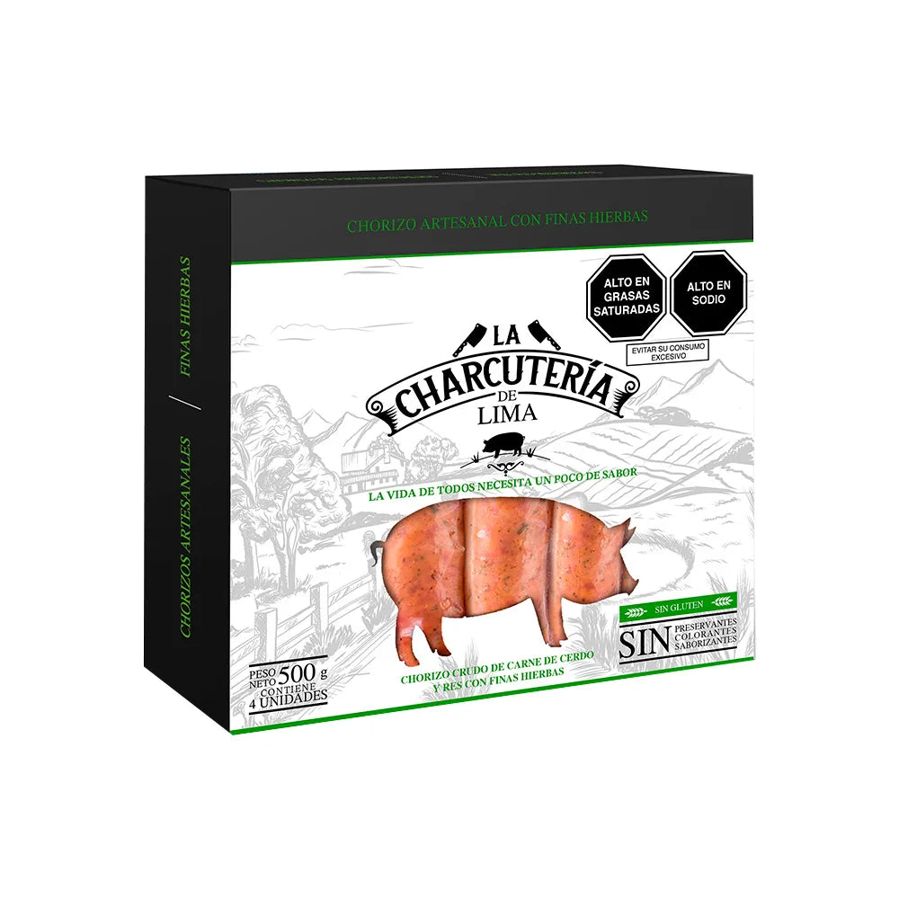 Chorizo Finas Hierbas La Charcutería: equilibrio aromático y versatilidad gastronómica