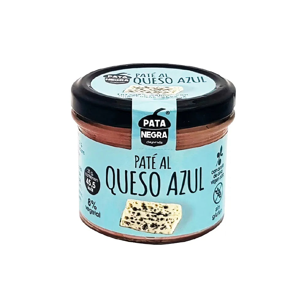 Paté queso azul en frasco de vidrio 110g Pata Negra: el complemento gourmet