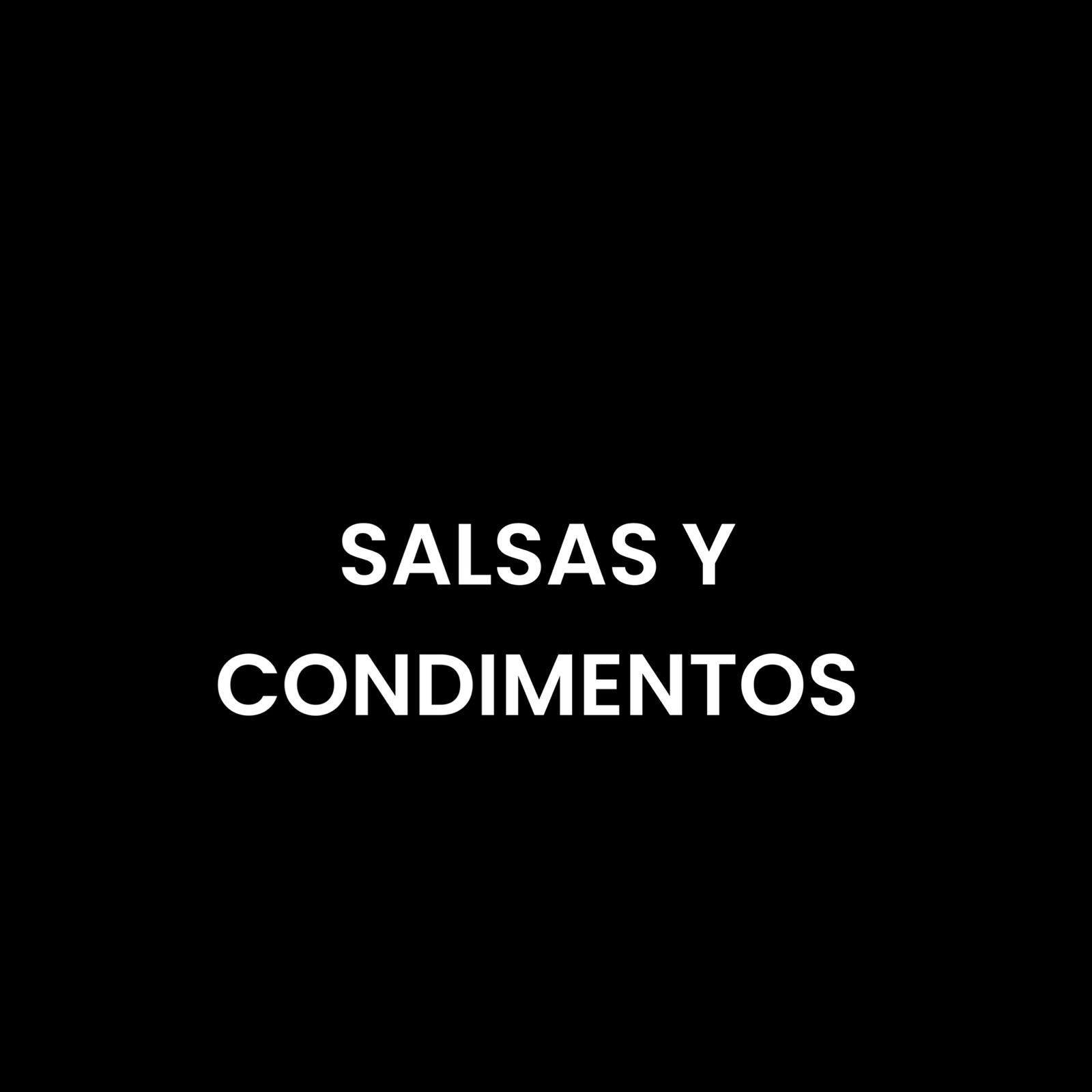 Salsas y condimentos