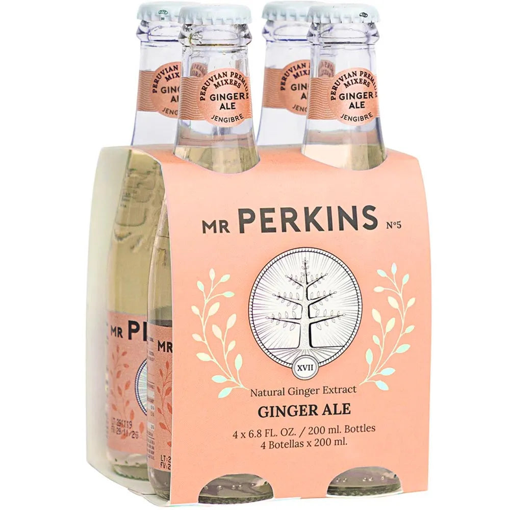 Ginger Ale 4pack Mr Perkins