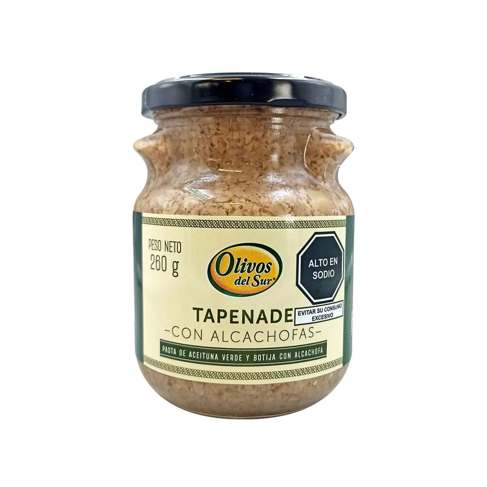 Tapenade con alcachofa 185g Olivos del Sur
