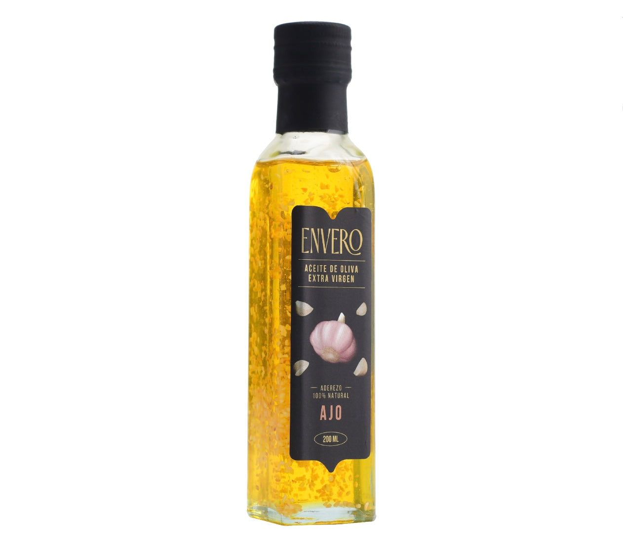 Aceite de Oliva ExtraVirgen Ajo Aromatizado  200ml Olivam