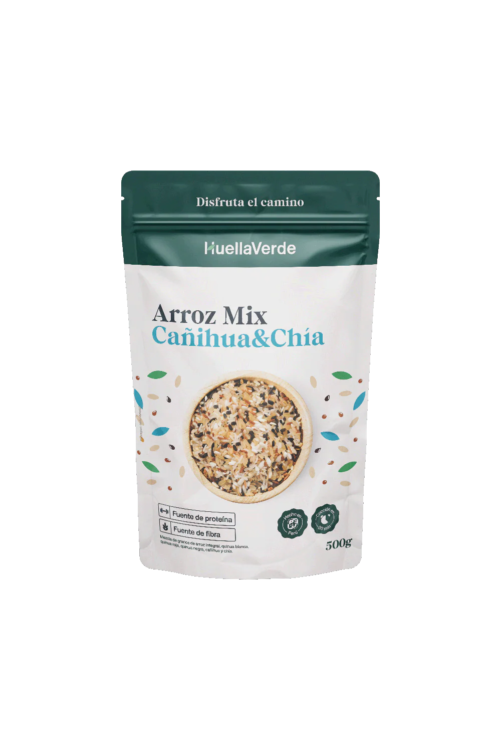 Arroz mix Canihua - Chia 500g Huella Verde