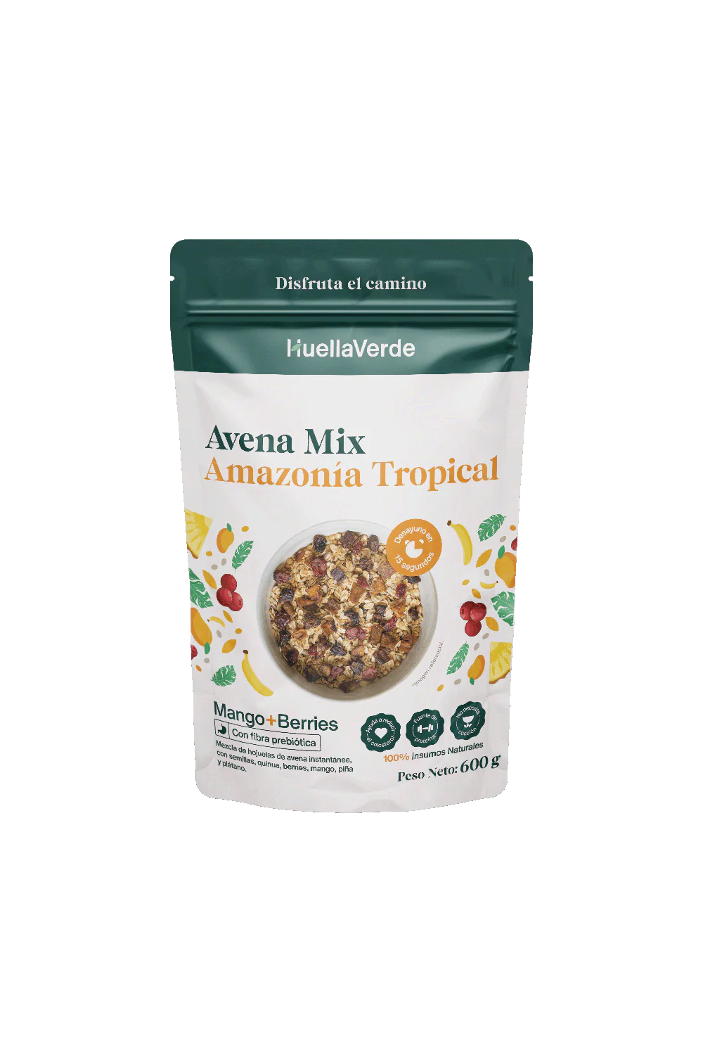 Avena mix Amazonia Tropical 600g Huella Verde