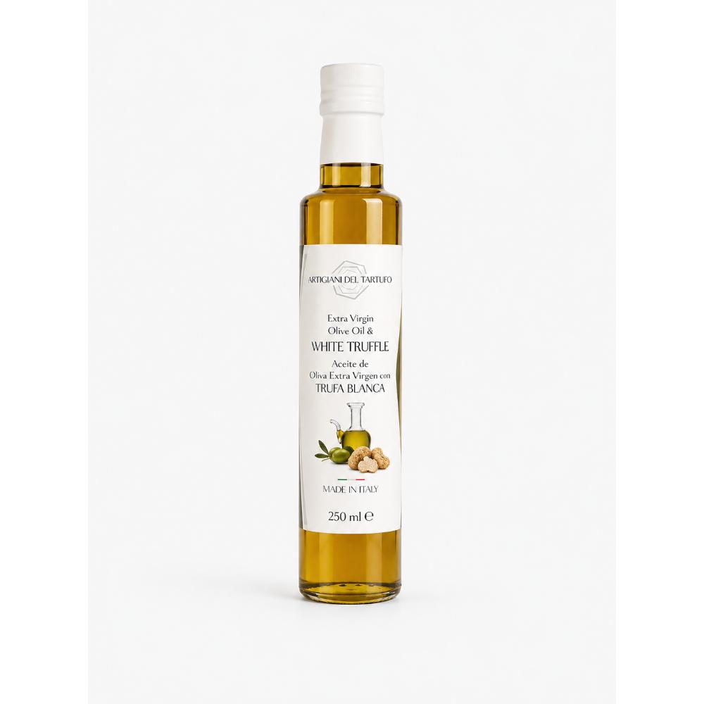 Aceite Oliva Extra Virgen Trufa blanca 250ml | Artigiani del Tartufo