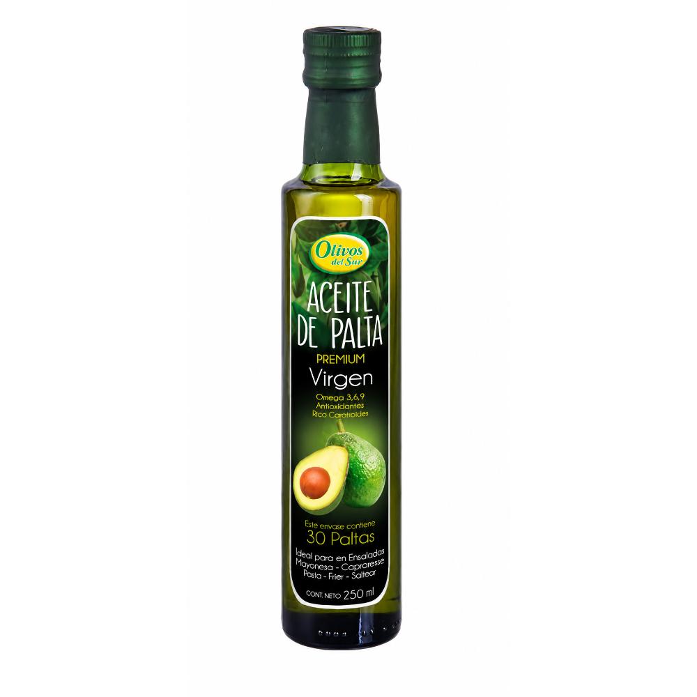 Aceite de Palta Virgen 250 Ml. | Olivos del Sur