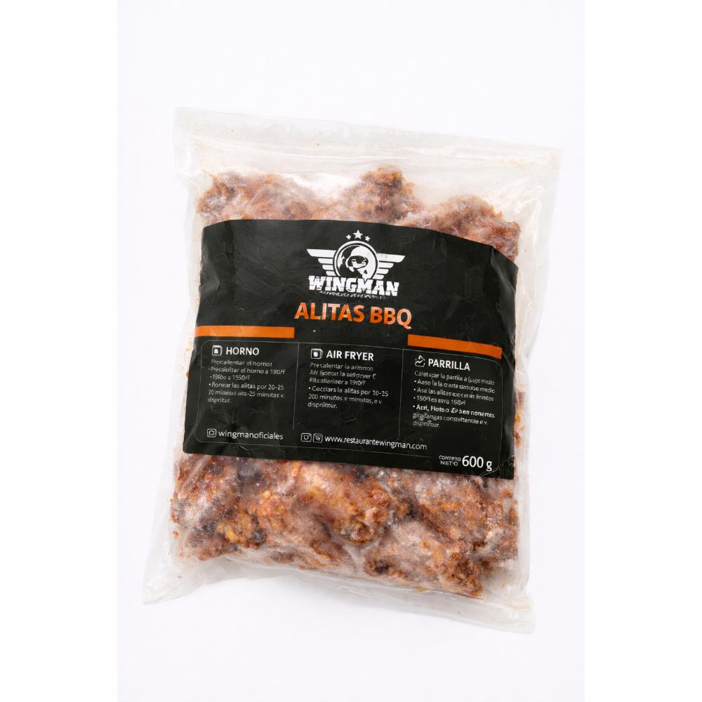 Alitas BBQ 600g | Restaurante Wingman