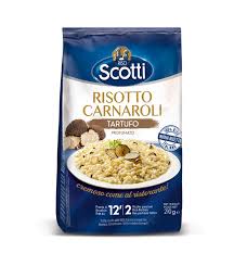Arroz Carnaroli con trufas 210g Scotti