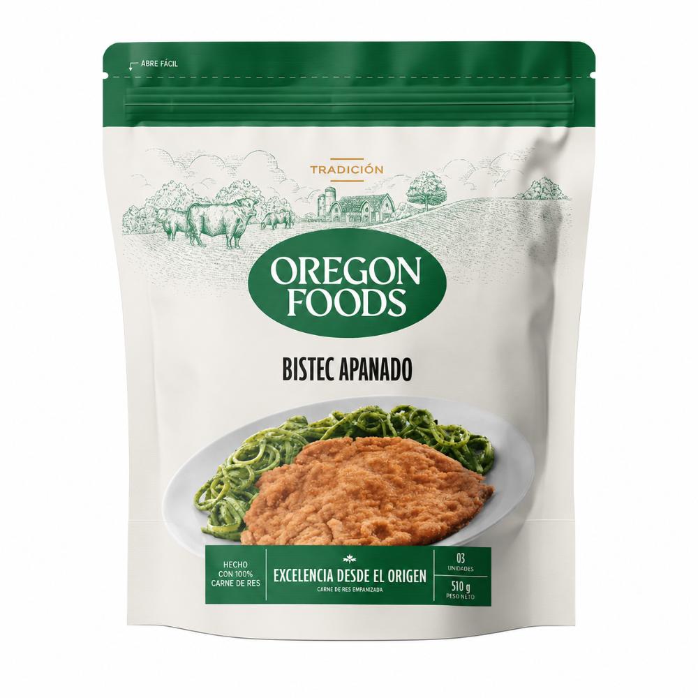Bistec Apanado 3 Unds. | Oregon Foods