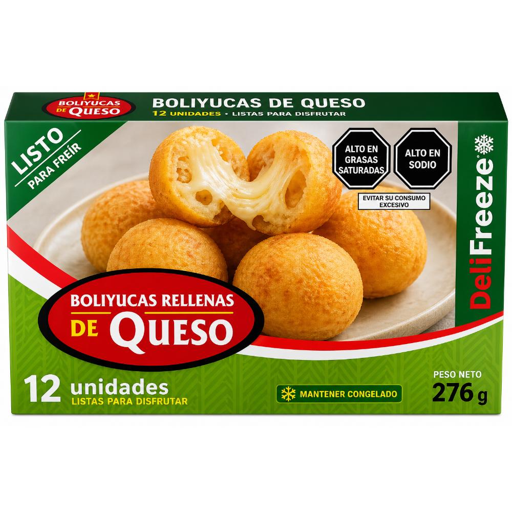 Boliyucas de Queso 12 unds | DeliFreeze