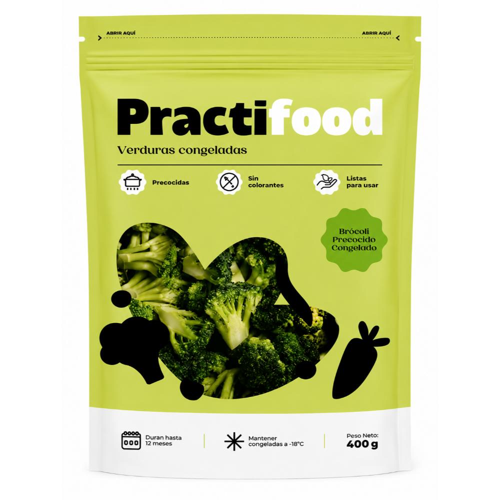 Brócoli Precocido 400 Gr. | Practi Food