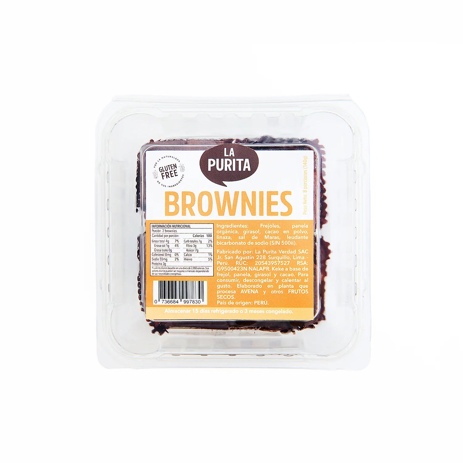 Brownies 140g La Purita