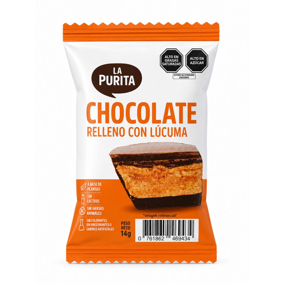 Chocolate Relleno de Lúcuma Und. | La Purita