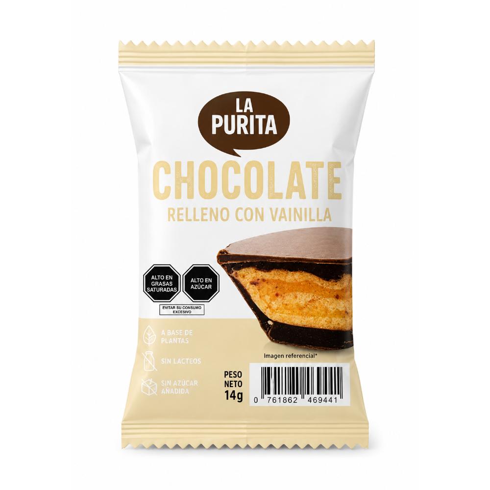 Chocolate Relleno de Vainilla Un. | La Purita