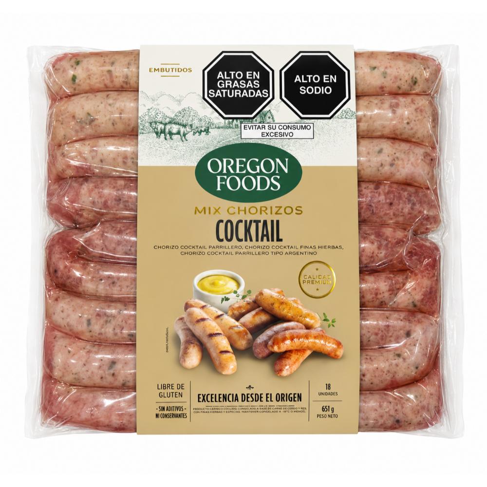 Chorizo Mix Cocktail 18 Unds. | Oregon Foods