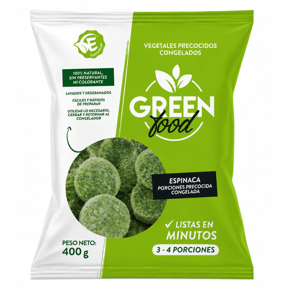 Espinaca Precocida 400 Gr. | Green Foods