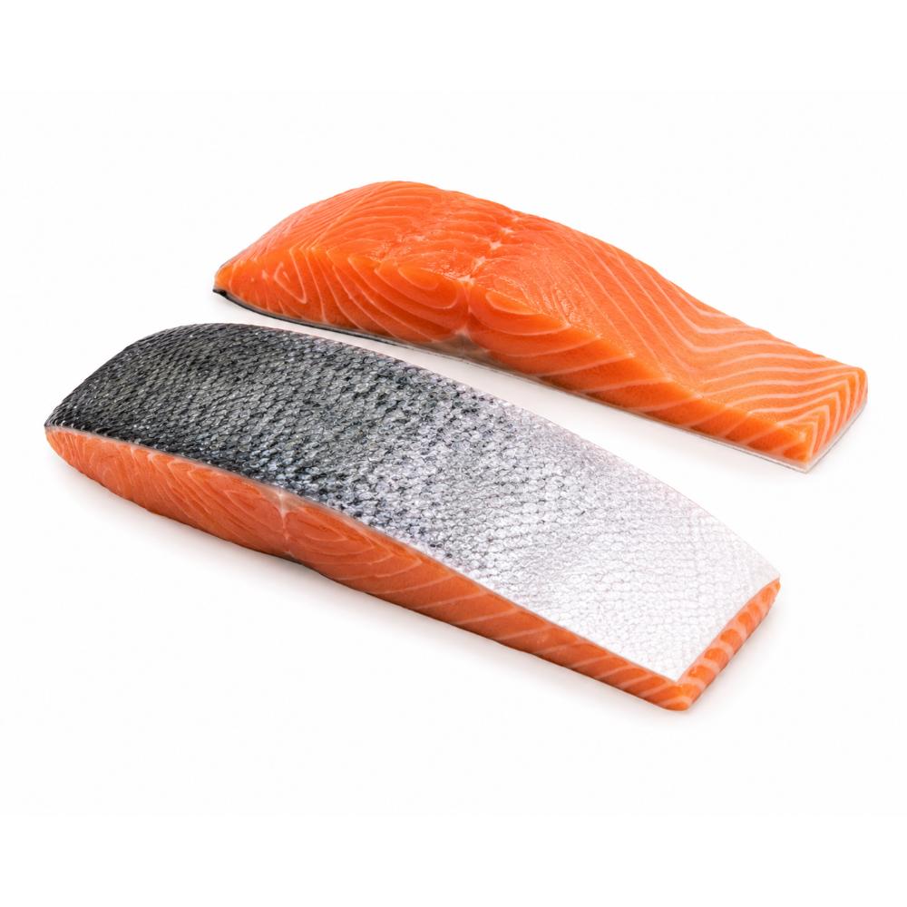 Filete Salmon Atlántico con Piel 3-4 Lbs. por KG. IVP | Vadimar