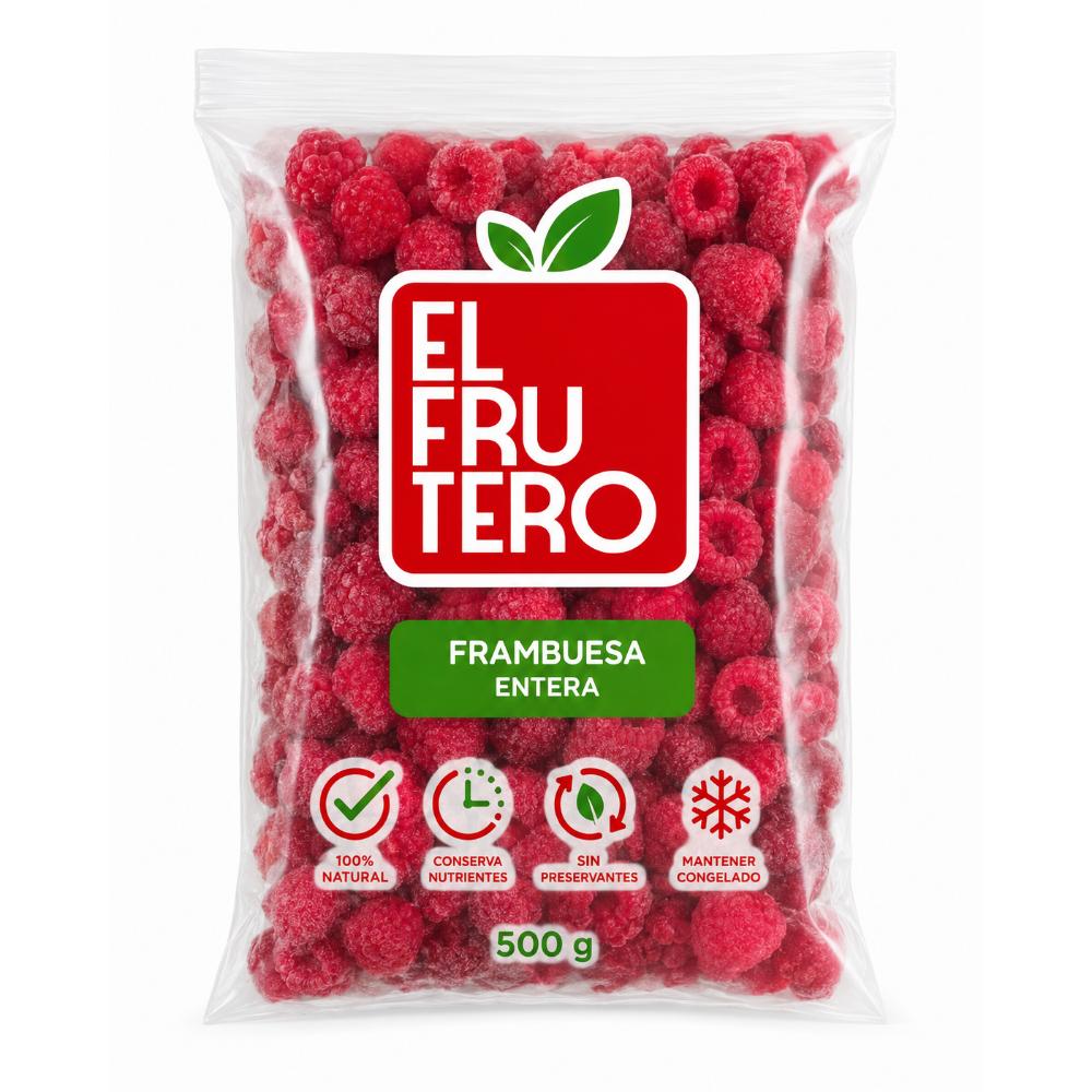 Frambuesa Entera 500g | El Frutero