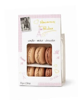 Macarons de Pauline 6und vainilla moka chocolate