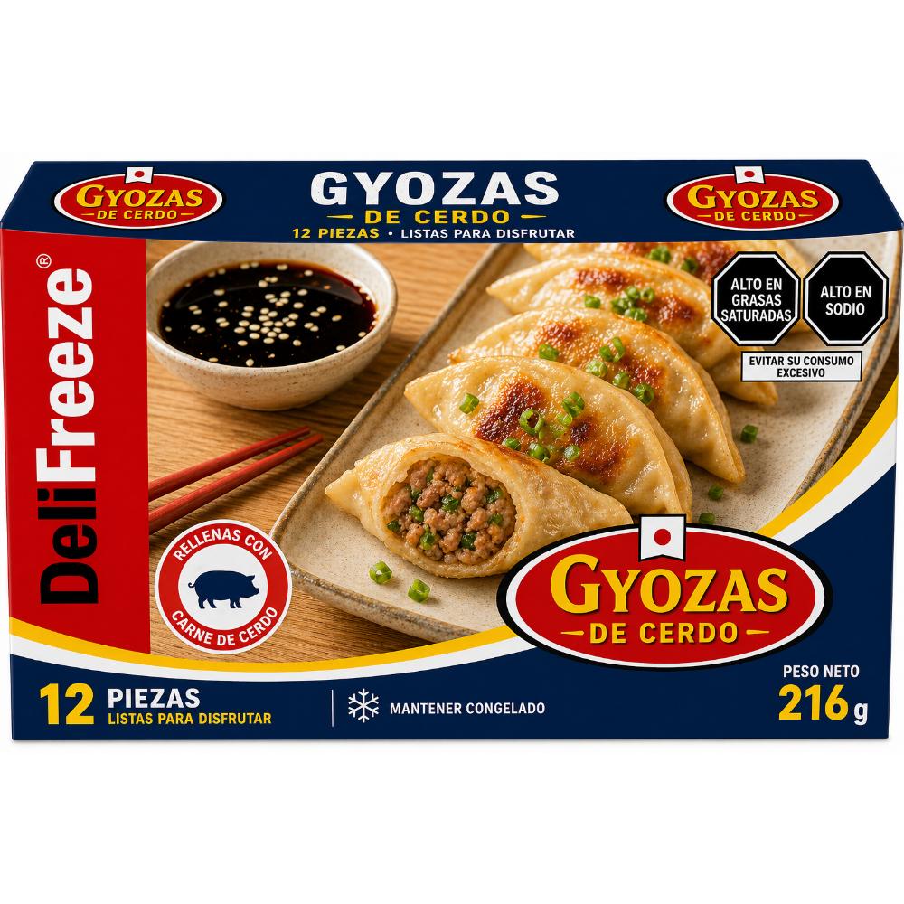 Gyoza Cerdo 12 unds | DeliFreeze