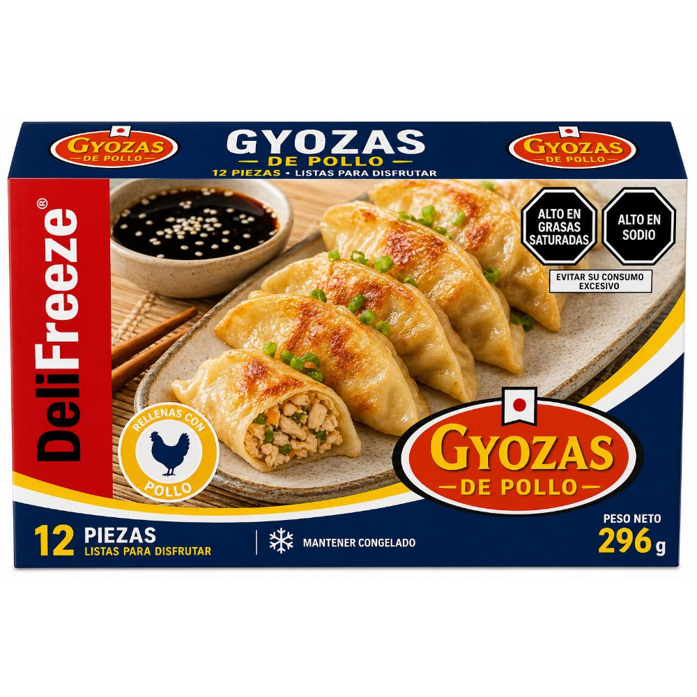 Gyozas de Pollo 12 unds | DeliFreeze