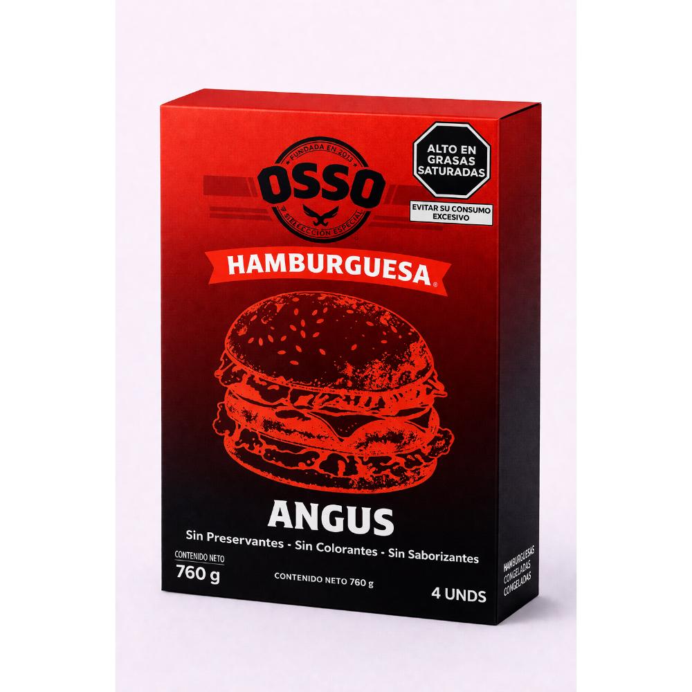 Hamburguesa Angus 4 und | Restaurante Osso