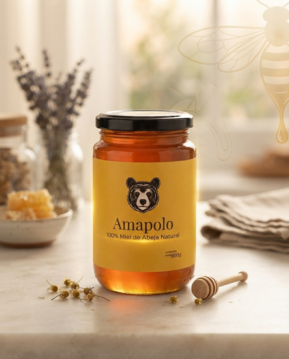 Miel 500g Amapolo