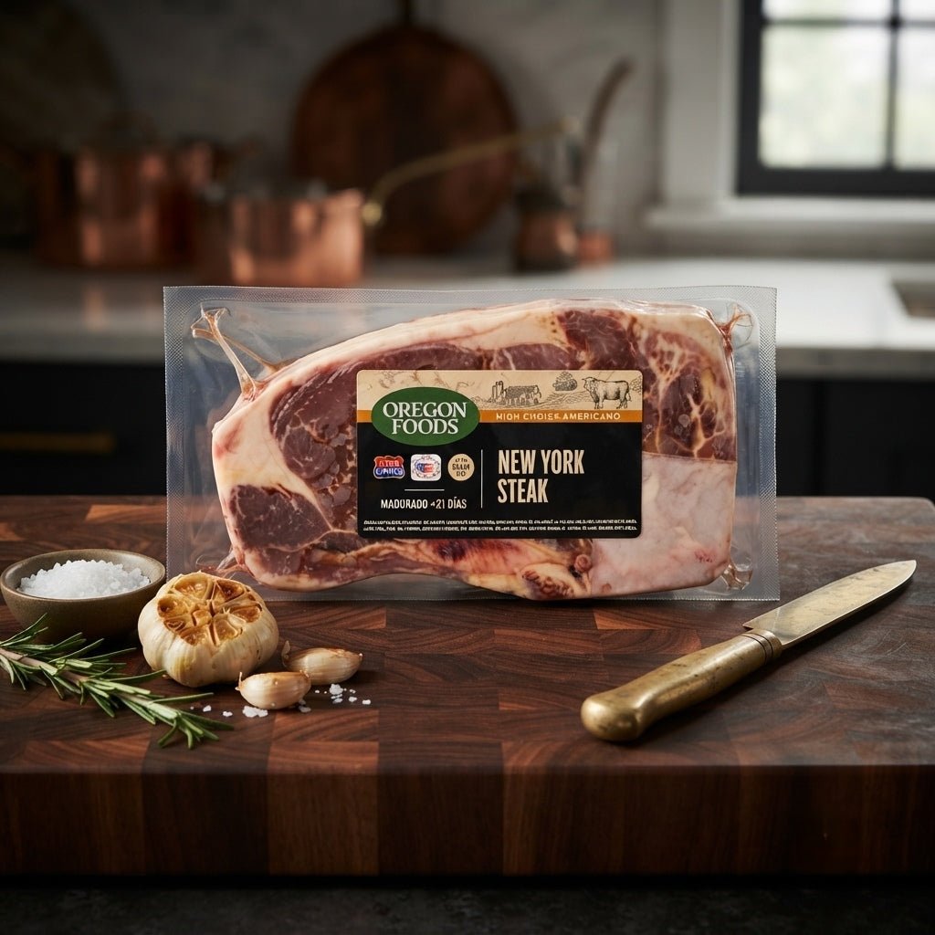 NY Steak Angus Selection USA por kg Oregon Foods