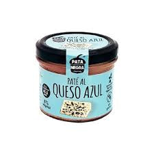 Pate queso azul en frasco de vidrio 110g Pata negra