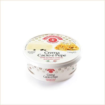 Queso crema Cacio e Pepe 150g Auricchio