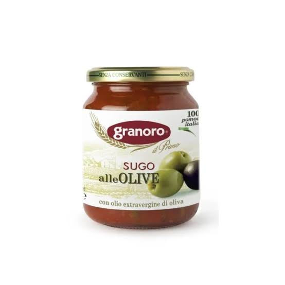 Salsa Tomate al Olivo (Aceitunas) 370g Granoro