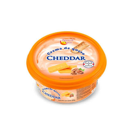 Queso crema Cheddar 125g Spanish Cheese