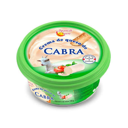Crema de queso de cabra 125g  Spanish Cheese