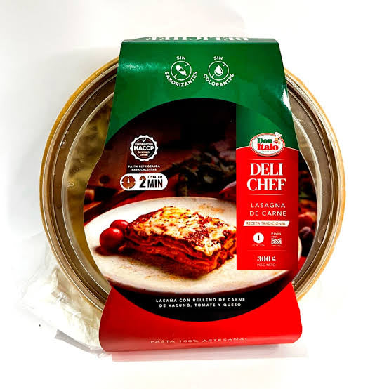 Lasagna de Carne DeliChef 300g Don Italo