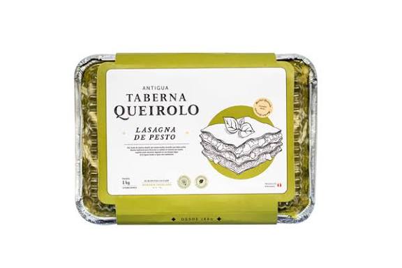 Lasagna de pesto 500g Antigua Taberna Queirolo