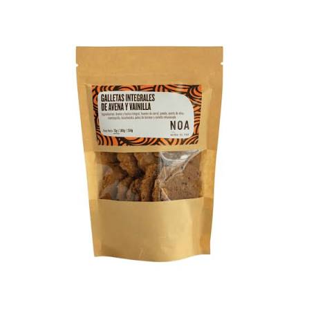 Galletas De Avena Con Vainilla 75g NOA