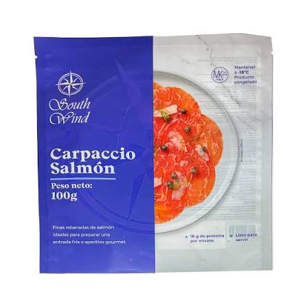 Carpaccio de Salmon 100g South Wind