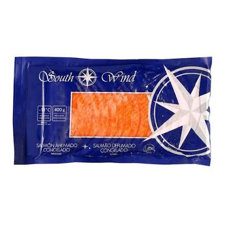 Salmon ahumado 16 laminas 400g South Wind