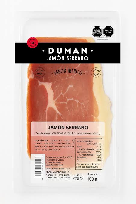 Jamon Serrano 100gr Duman