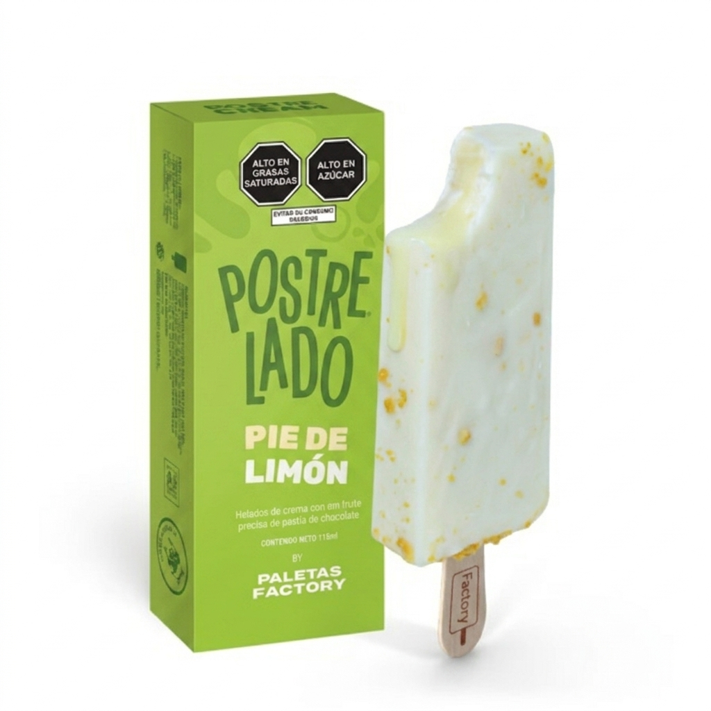 Paleta Pie de limon 130g Postrelado