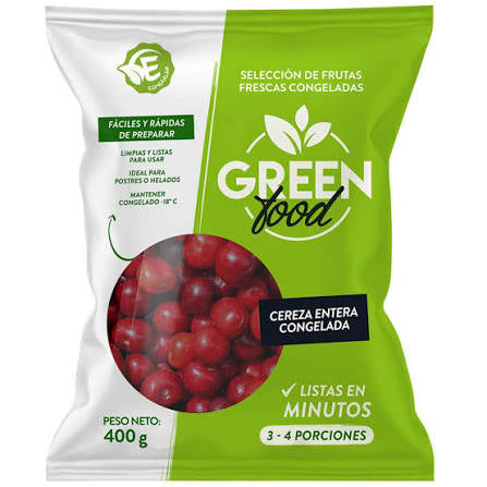 Cereza entera congelada 400g Green Foods