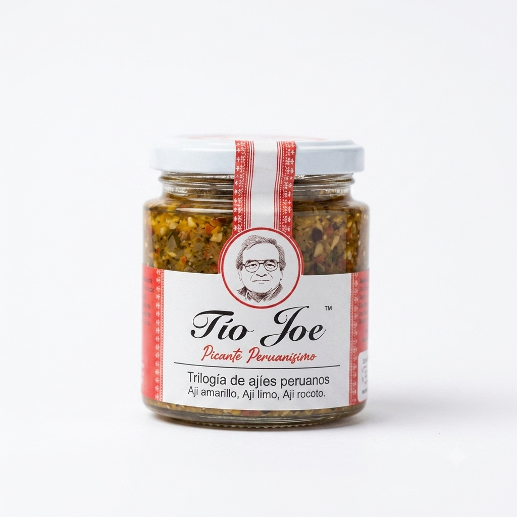 Chimichurri trilogía de ajíes 220g Tio Joe