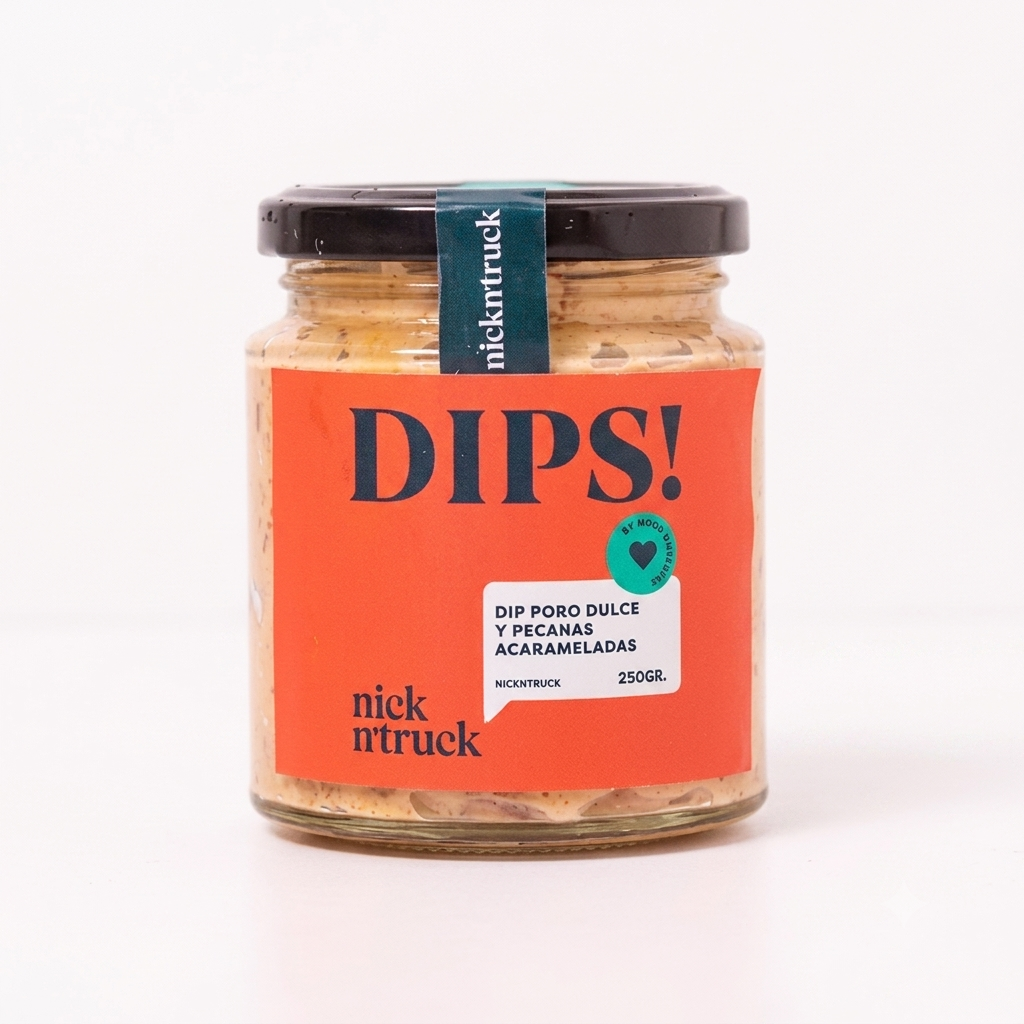 DIP Poro dulce y Pecanas Acarameladas 250g Nick n Truck