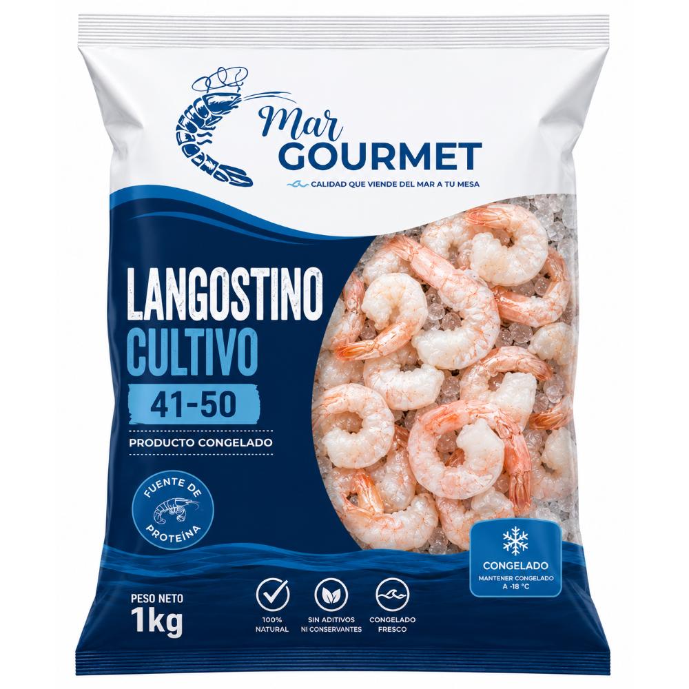 Langostino Cultivo 41-50 1 Kg | Mar Gourmet