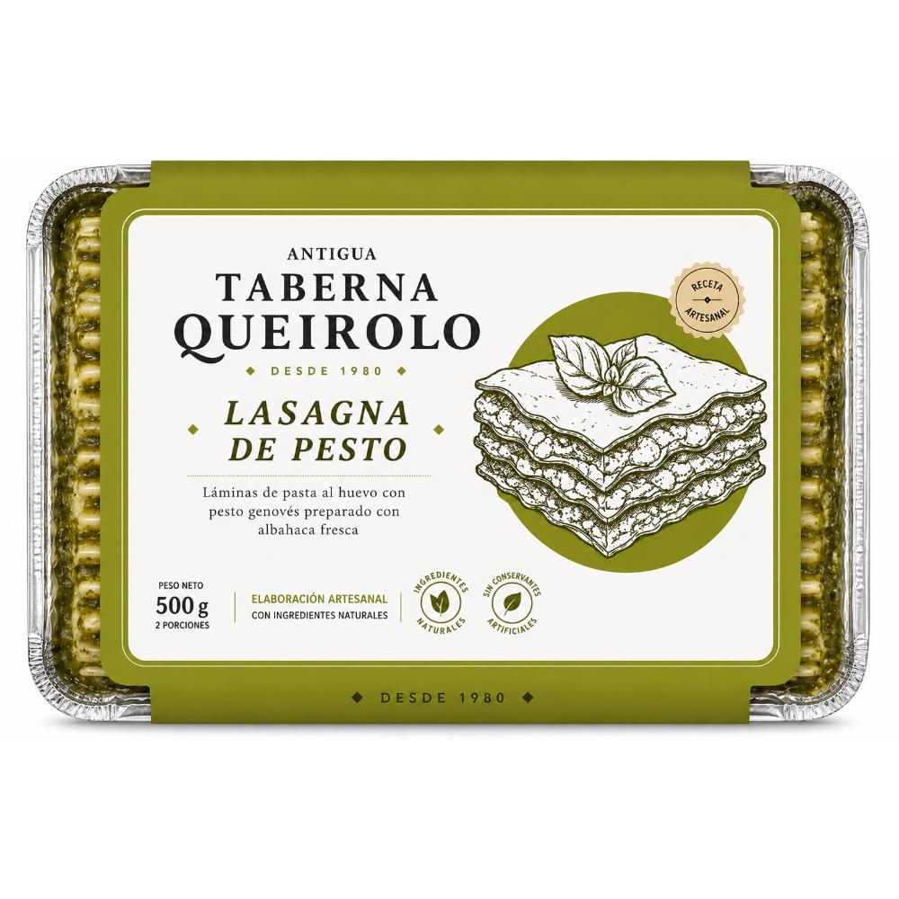Lasagna de pesto 500g | Antigua Taberna Queirolo