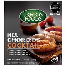 Chorizo mix cocktail 18 unds Oregon Foods