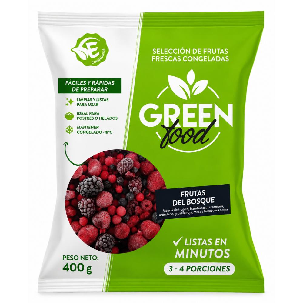 Mix Frutas del Bosque Congeladas 400 Gr. | Green Foods