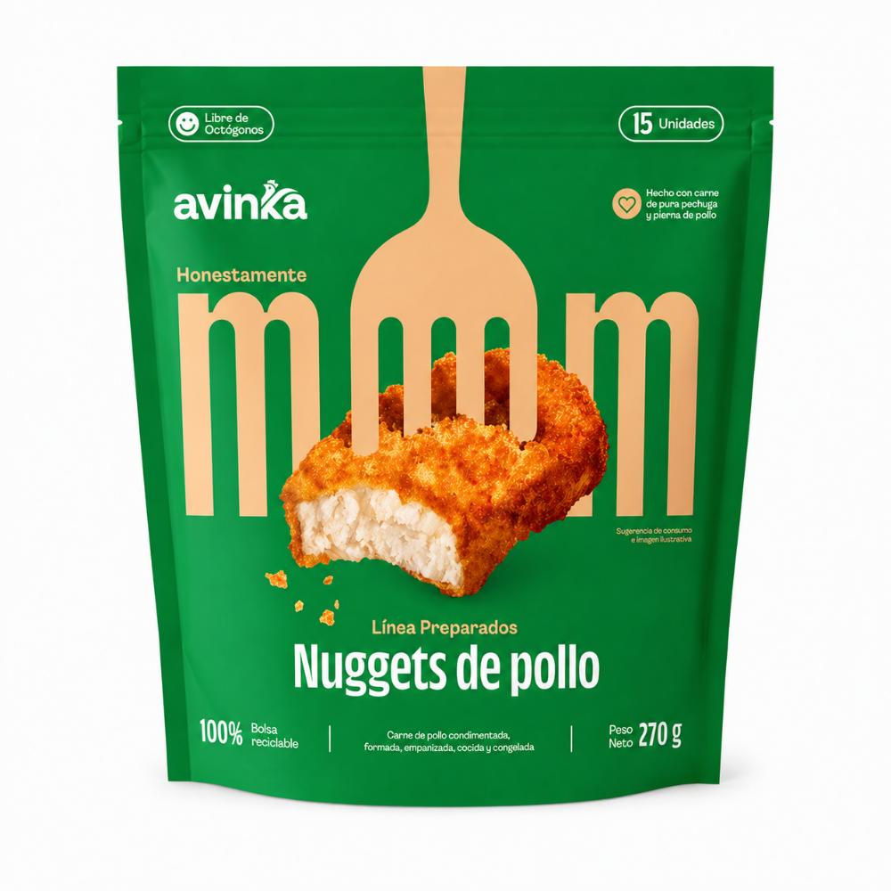 Nugget de pollo 15 Unds | Avinka
