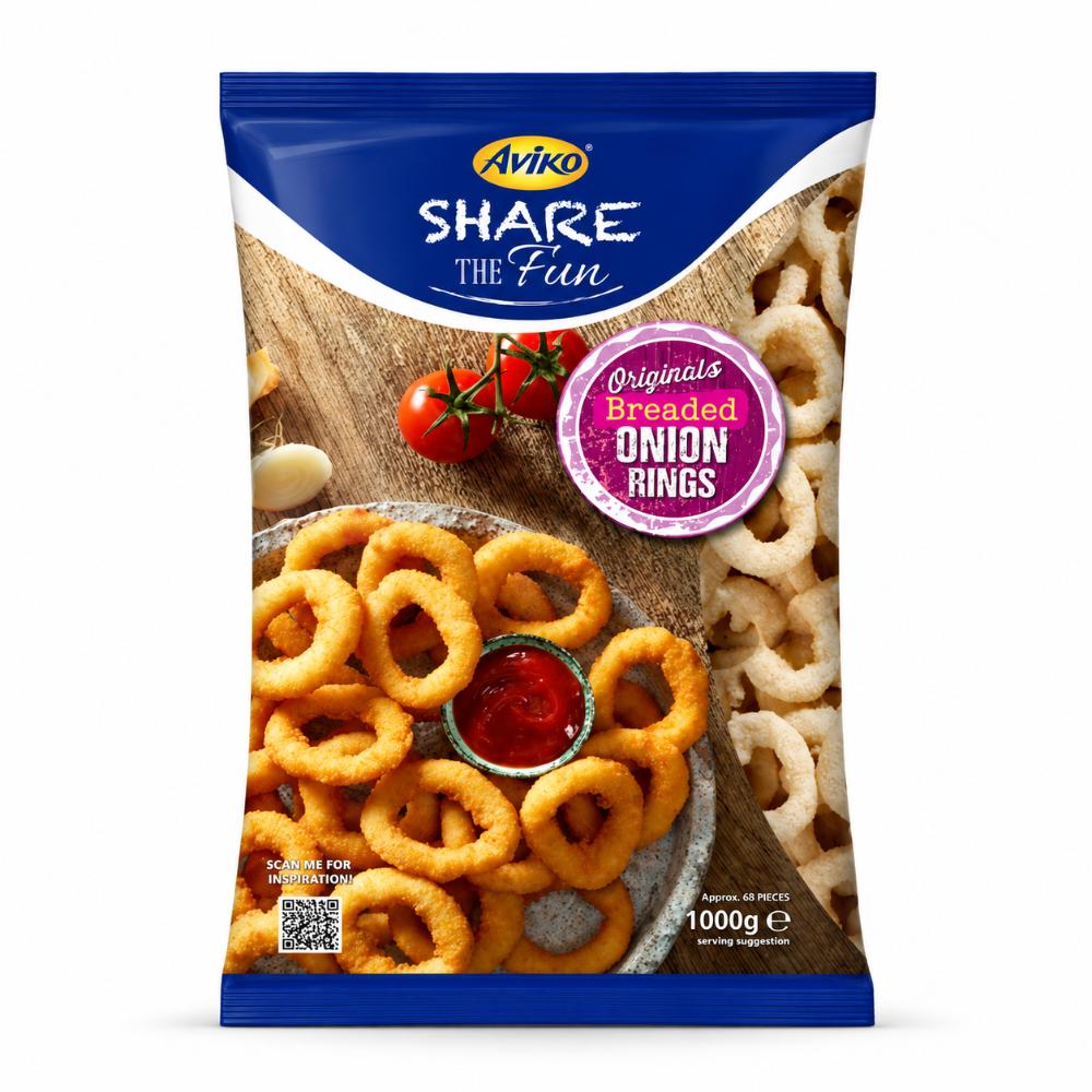 Onion Rings 1 KG. | Aviko