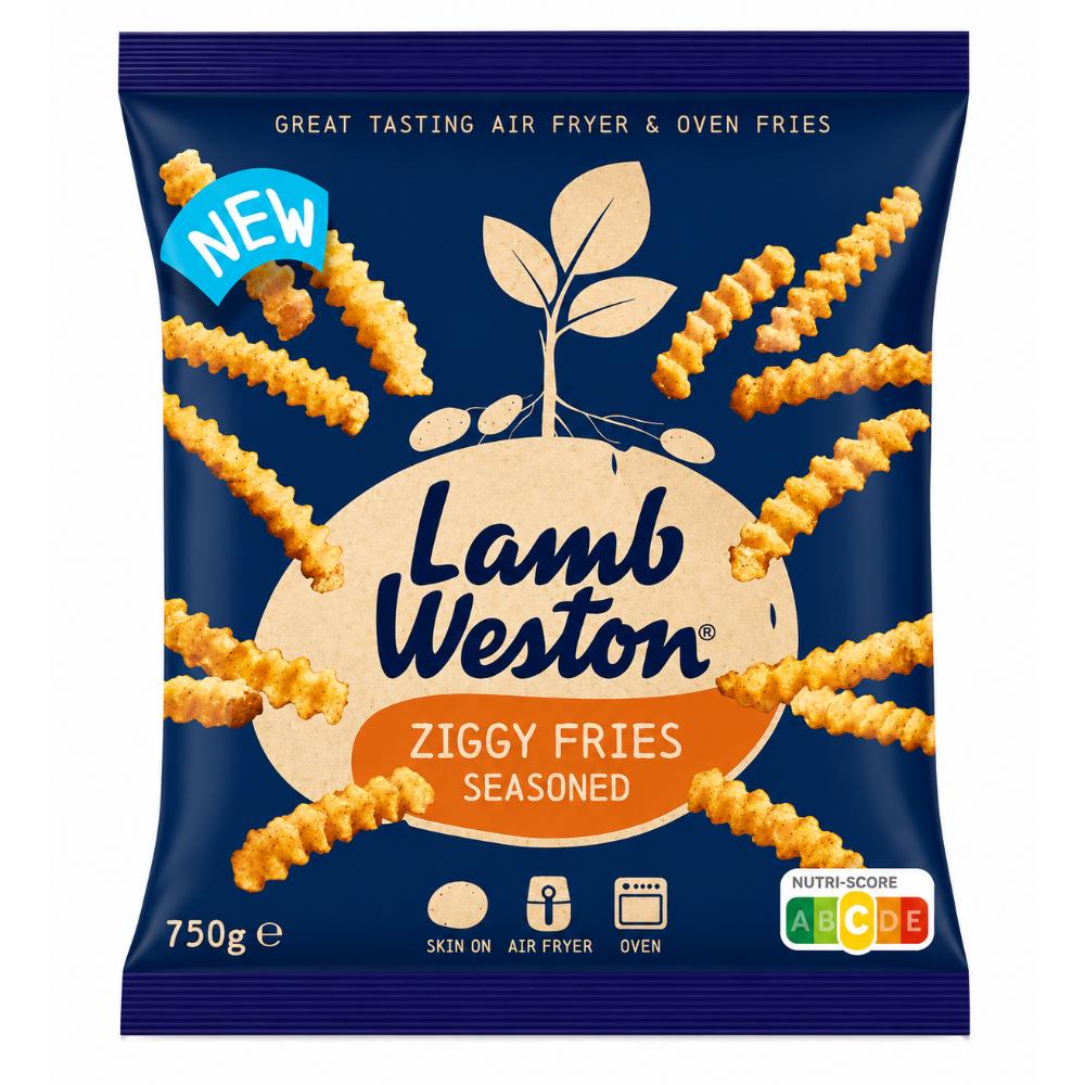 Papa Prefrita Ziggy Sazonadas 750 Gr. | Lamb Weston